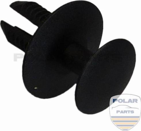 PolarParts 10005158 - Пистон, облицовка днища кузова www.autospares.lv