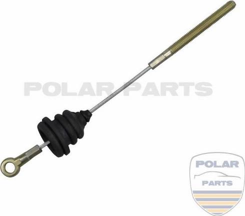 PolarParts 10000649 - Trose, Stāvbremžu sistēma www.autospares.lv