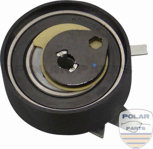 PolarParts 10000168 - Натяжной ролик, зубчатый ремень ГРМ www.autospares.lv