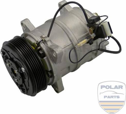 PolarParts 10000885 - Compressor, air conditioning www.autospares.lv