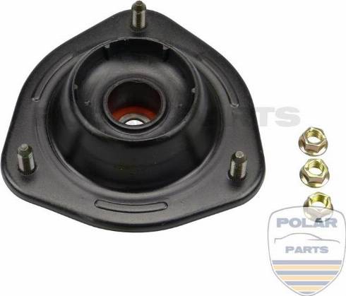 PolarParts 10000357 - Опора стойки амортизатора, подушка www.autospares.lv