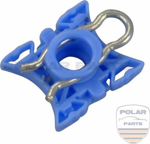 PolarParts 10001092 - Peldošā uzlika, Stikla pacēlājs autospares.lv