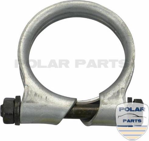 PolarParts 10001130 - Соединительные элементы, система выпуска www.autospares.lv