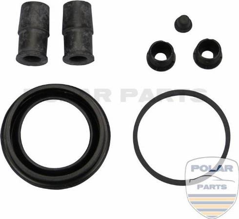 PolarParts 10001122 - Ремкомплект, тормозной суппорт www.autospares.lv