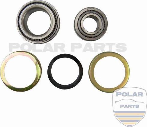 PolarParts 10001789 - Riteņa rumbas gultņa komplekts autospares.lv