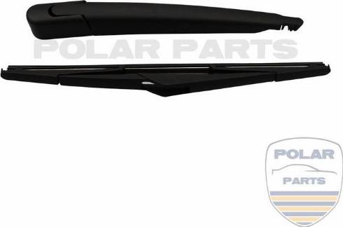 PolarParts 10003486 - Stikla tīrītāja svira, Stiklu tīrīšanas sistēma autospares.lv