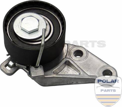 PolarParts 10003566 - Spriegotājrullītis, Gāzu sadales mehānisma piedziņas siksna www.autospares.lv