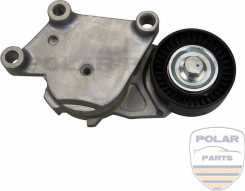 PolarParts 10003568 - Belt Tensioner, v-ribbed belt www.autospares.lv