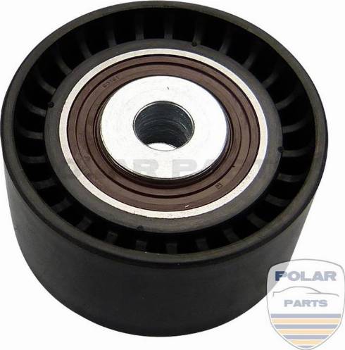 PolarParts 10003563 - Направляющий ролик, зубчатый ремень ГРМ www.autospares.lv