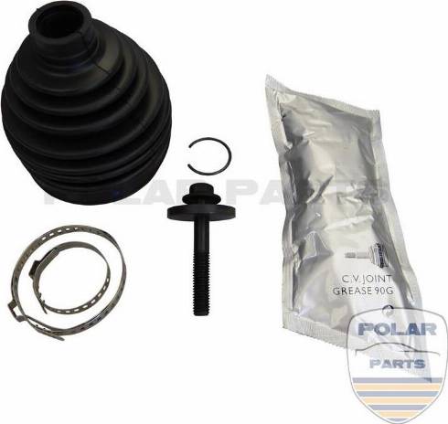 PolarParts 10003699 - Putekļusargs, Piedziņas vārpsta autospares.lv