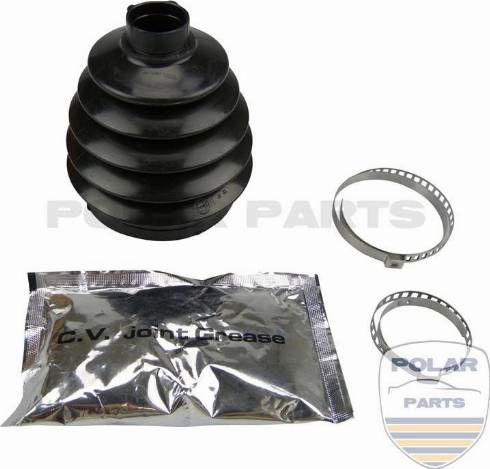 PolarParts 10003000 - Putekļusargs, Piedziņas vārpsta autospares.lv