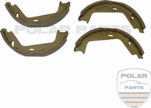 PolarParts 10003182 - Bremžu loku kompl., Stāvbremze www.autospares.lv