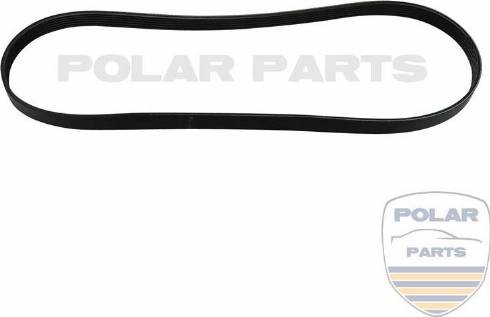 PolarParts 10003758 - Ķīļrievu siksna www.autospares.lv