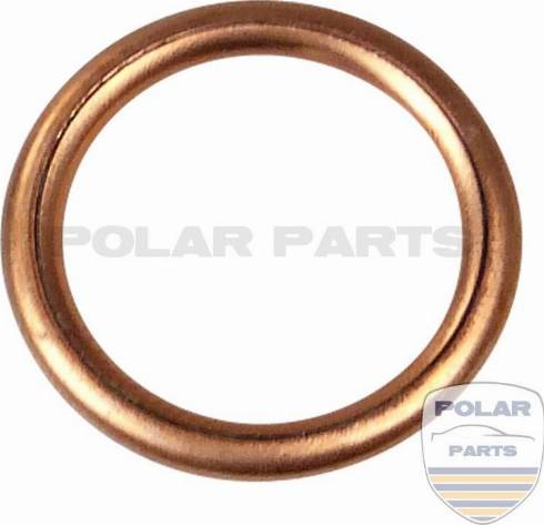 PolarParts 10003706 - Blīvgredzens, Eļļas noliešanas korķis www.autospares.lv