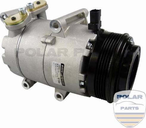 PolarParts 10003784 - Kompresors, Gaisa kond. sistēma www.autospares.lv