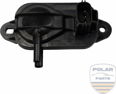 PolarParts 10003781 - Devējs, Izplūdes gāzu spiediens www.autospares.lv