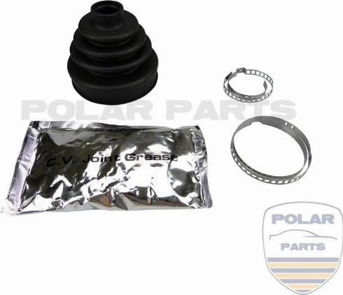 PolarParts 10002833 - Putekļusargs, Piedziņas vārpsta www.autospares.lv