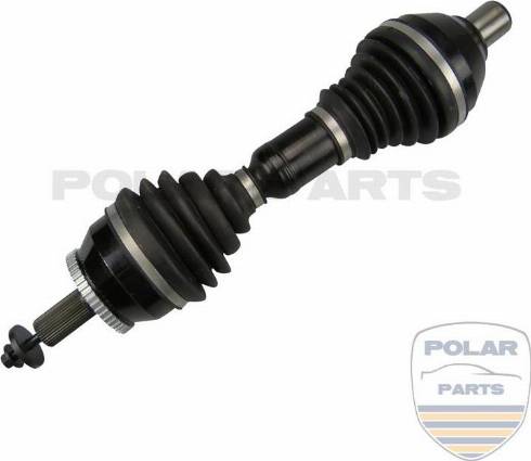 PolarParts 10002878 - Piedziņas vārpsta autospares.lv