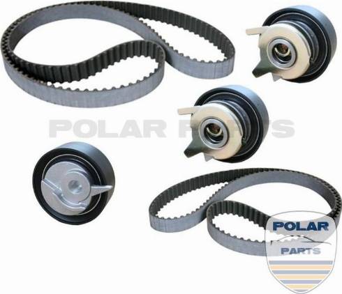 PolarParts 20000032 - Timing Belt Set www.autospares.lv