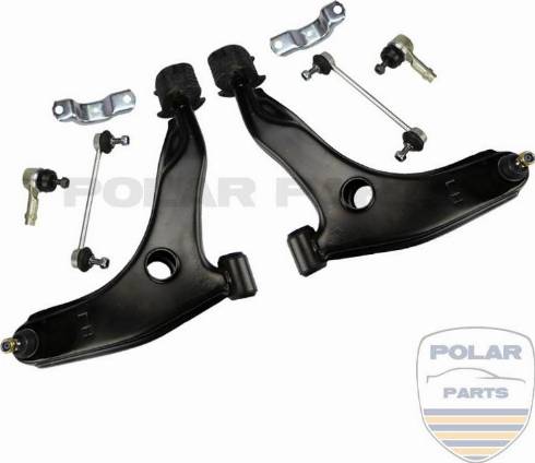 PolarParts 20001040 - Neatkarīgās balstiekārtas svira, Riteņa piekare www.autospares.lv