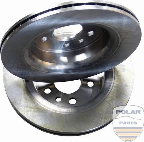 PolarParts 20000894 - Bremžu diski www.autospares.lv