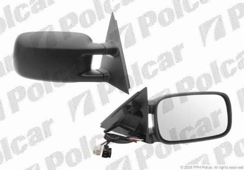 Polcar 9546523M - Ārējais atpakaļskata spogulis www.autospares.lv