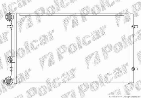 Polcar 954108B2 - Radiators, Motora dzesēšanas sistēma www.autospares.lv