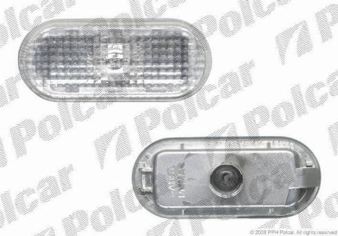 Polcar 9541194E - Pagrieziena signāla lukturis www.autospares.lv