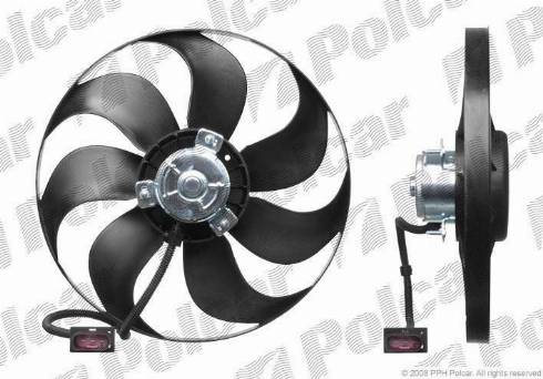 Polcar 954123U4 - Ventilators, Motora dzesēšanas sistēma www.autospares.lv