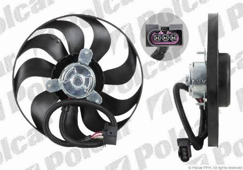 Polcar 954123U3 - Ventilators, Motora dzesēšanas sistēma www.autospares.lv