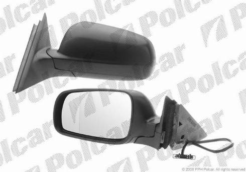 Polcar 9548517M - Ārējais atpakaļskata spogulis www.autospares.lv