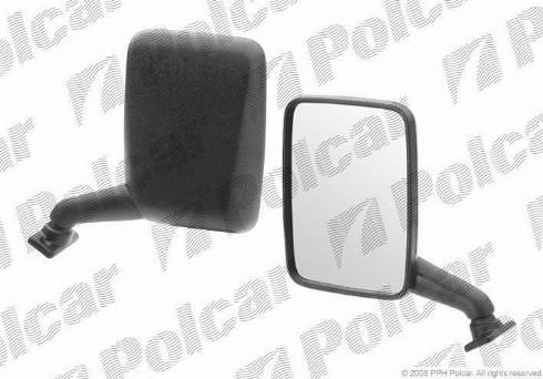 Polcar 956552-M - Ārējais atpakaļskata spogulis www.autospares.lv