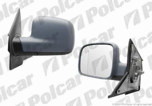 Polcar 9568511M - Ārējais atpakaļskata spogulis www.autospares.lv