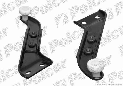 Polcar 9568Z-70 - Virzošais rullītis, Bīdāmās durvis www.autospares.lv