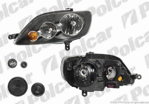 Polcar 9515090E - Pamatlukturis www.autospares.lv