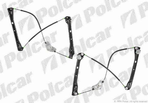 Polcar 9513PSG5 - Stikla pacelšanas mehānisms www.autospares.lv