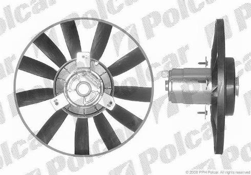 Polcar 953823U4 - Ventilators, Motora dzesēšanas sistēma www.autospares.lv