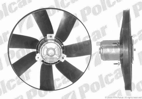 Polcar 953823U1 - Ventilators, Motora dzesēšanas sistēma autospares.lv