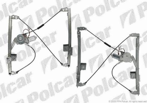 Polcar 9538PSE1 - Stikla pacelšanas mehānisms www.autospares.lv