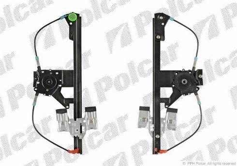 Polcar 9538PSG3 - Stikla pacelšanas mehānisms www.autospares.lv