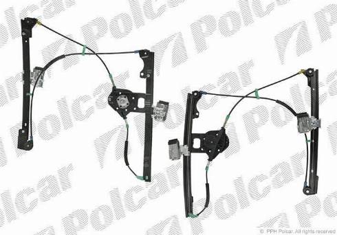 Polcar 9538PSM1 - Stikla pacelšanas mehānisms www.autospares.lv