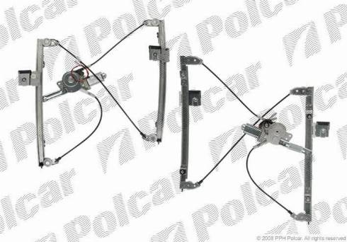 Polcar 9524PSE4 - Stikla pacelšanas mehānisms www.autospares.lv