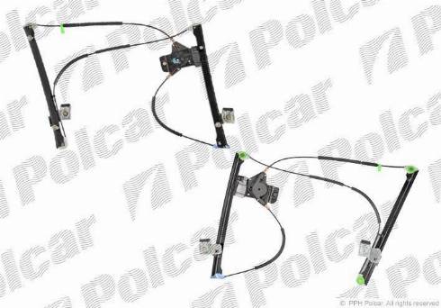 Polcar 9524PSG5 - Stikla pacelšanas mehānisms www.autospares.lv