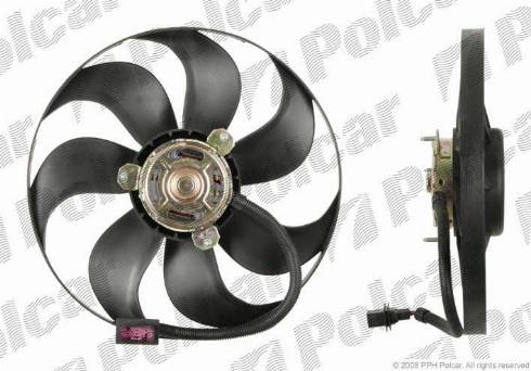 Polcar 952523U4 - Ventilators, Motora dzesēšanas sistēma www.autospares.lv