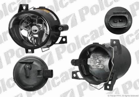 Polcar 9526301E - Miglas lukturis www.autospares.lv