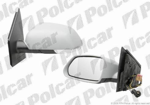 Polcar 9527512M - Ārējais atpakaļskata spogulis www.autospares.lv