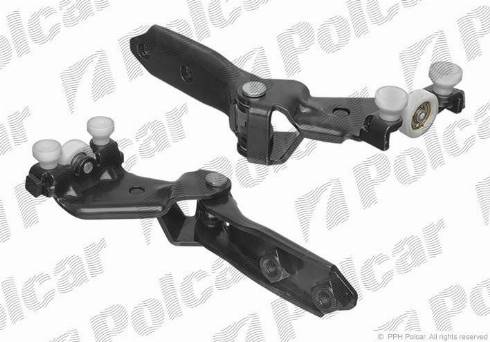 Polcar 9575Z-71 - Virzošais rullītis, Bīdāmās durvis www.autospares.lv