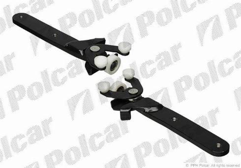 Polcar 9575Z-72 - Virzošais rullītis, Bīdāmās durvis www.autospares.lv