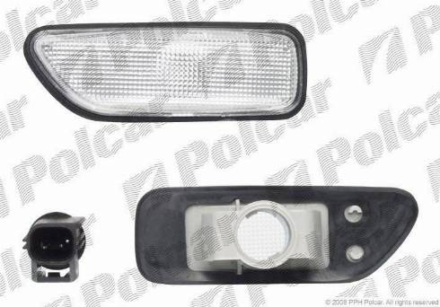 Polcar 9060208E - Pagrieziena signāla lukturis www.autospares.lv