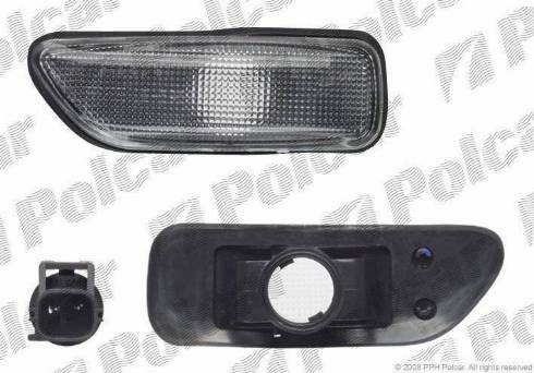 Polcar 9060199E - Pagrieziena signāla lukturis www.autospares.lv